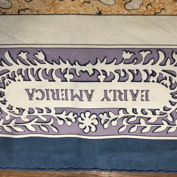 Hermes Silk Scarf- Premiers Americans - Picture 8 of 15